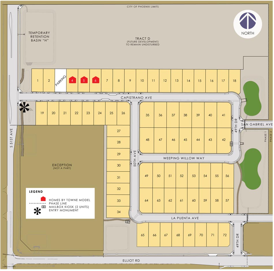 Laveen Vistas II community siteplan