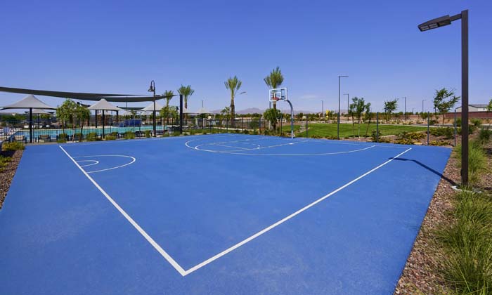 Half Basketball Court