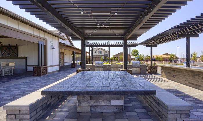 Clubhouse Communal Tables