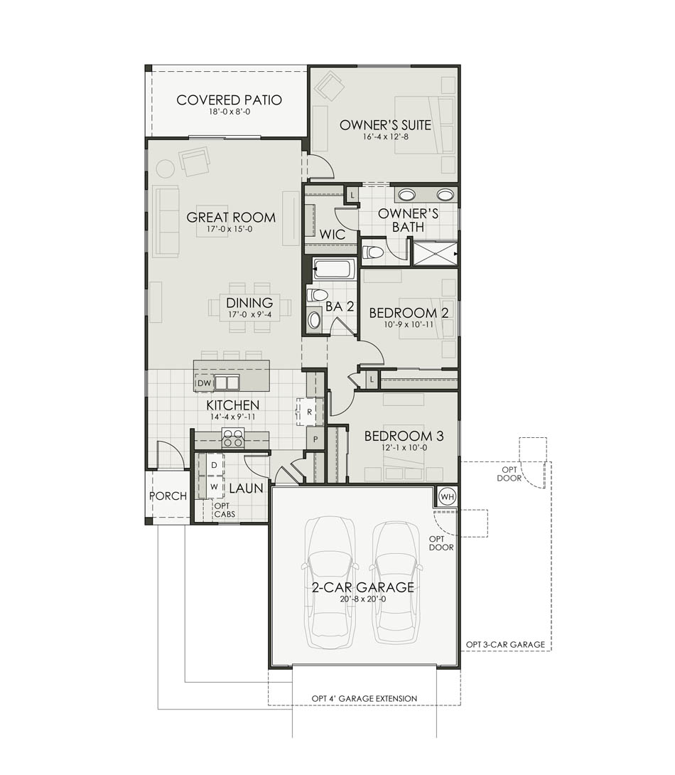 Plan 1520 Floorplan Image