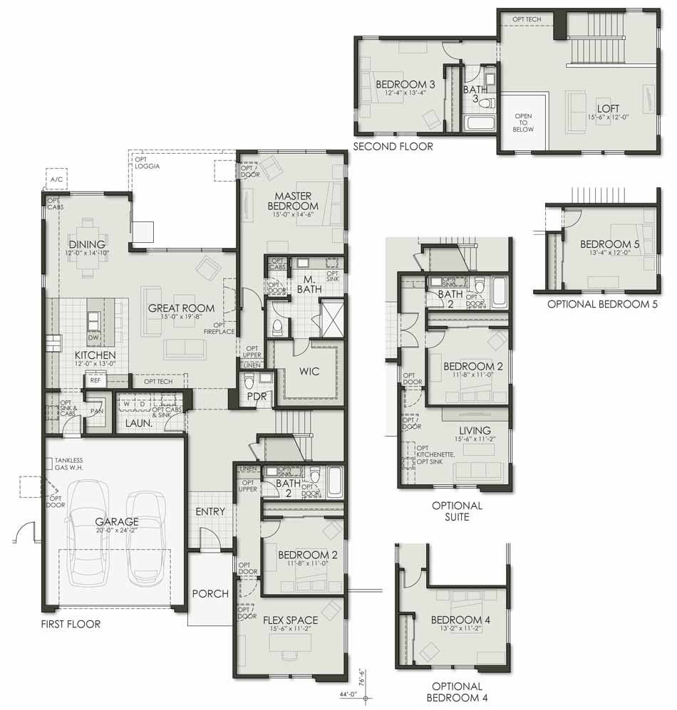 Lot 20 - Sales Model Floorplan Image