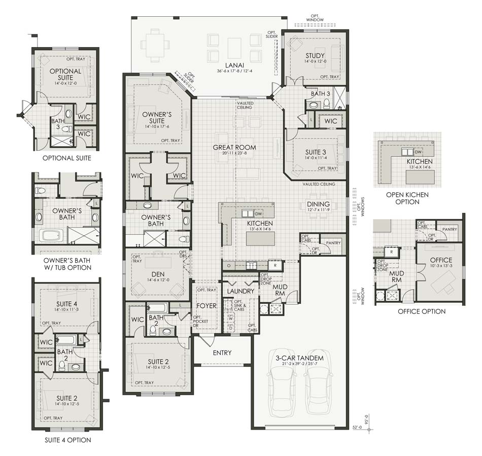 Floor plan diagram of the home
