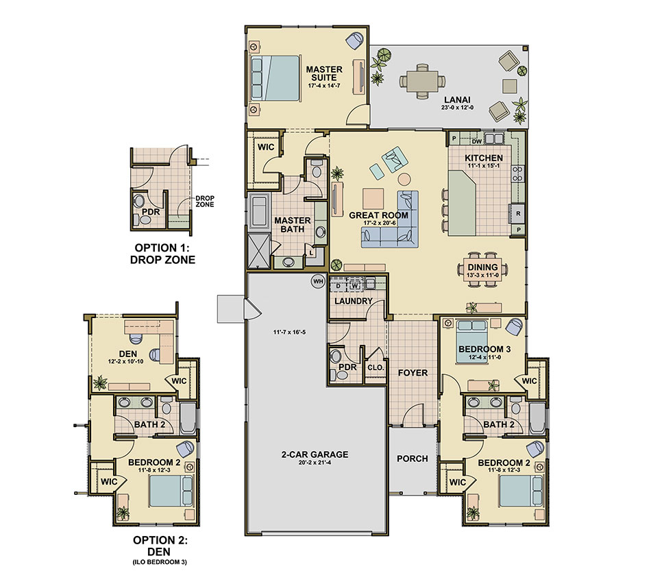 Mauna Kea (P4) Floorplan Image